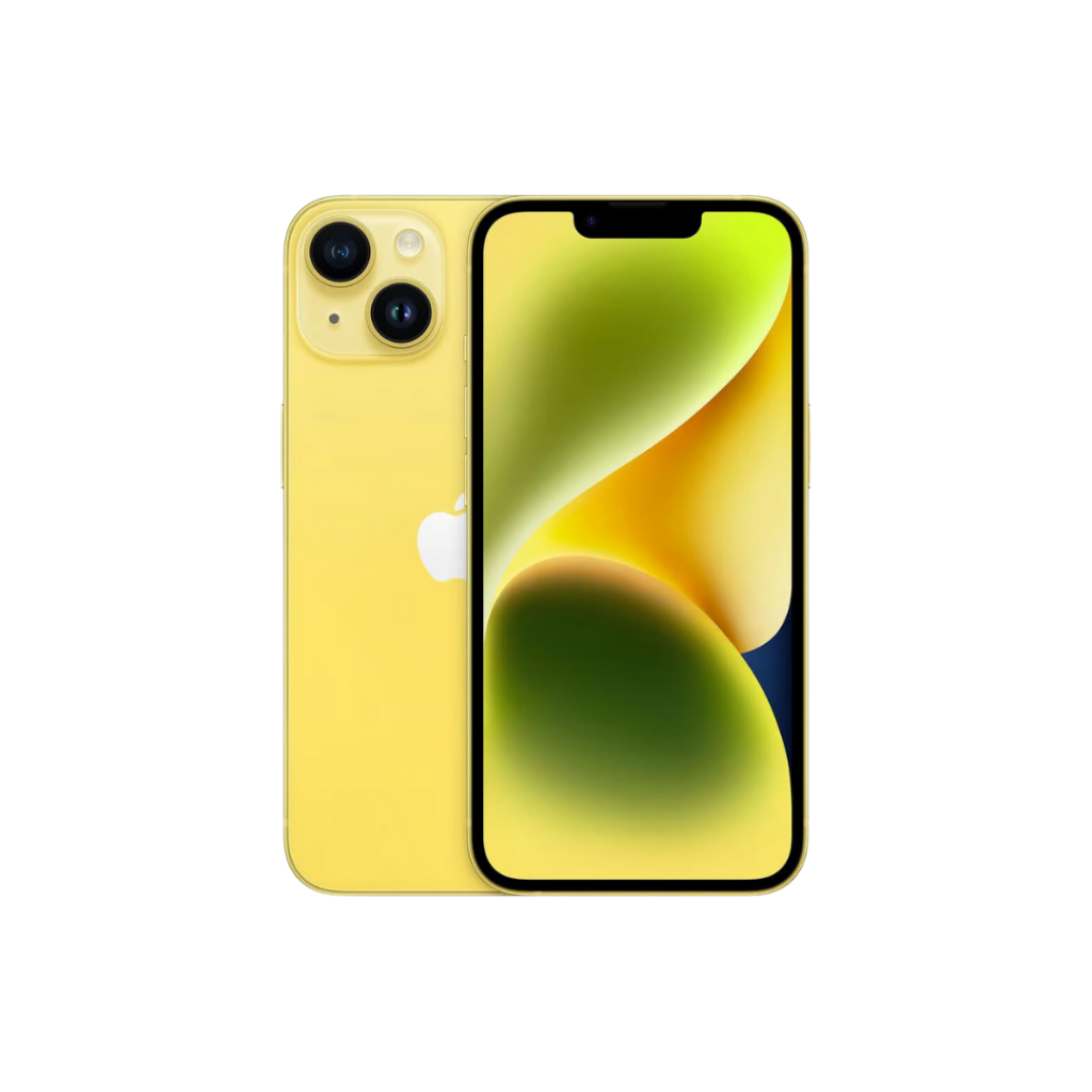 iPhone-14-jaune-face-transparent